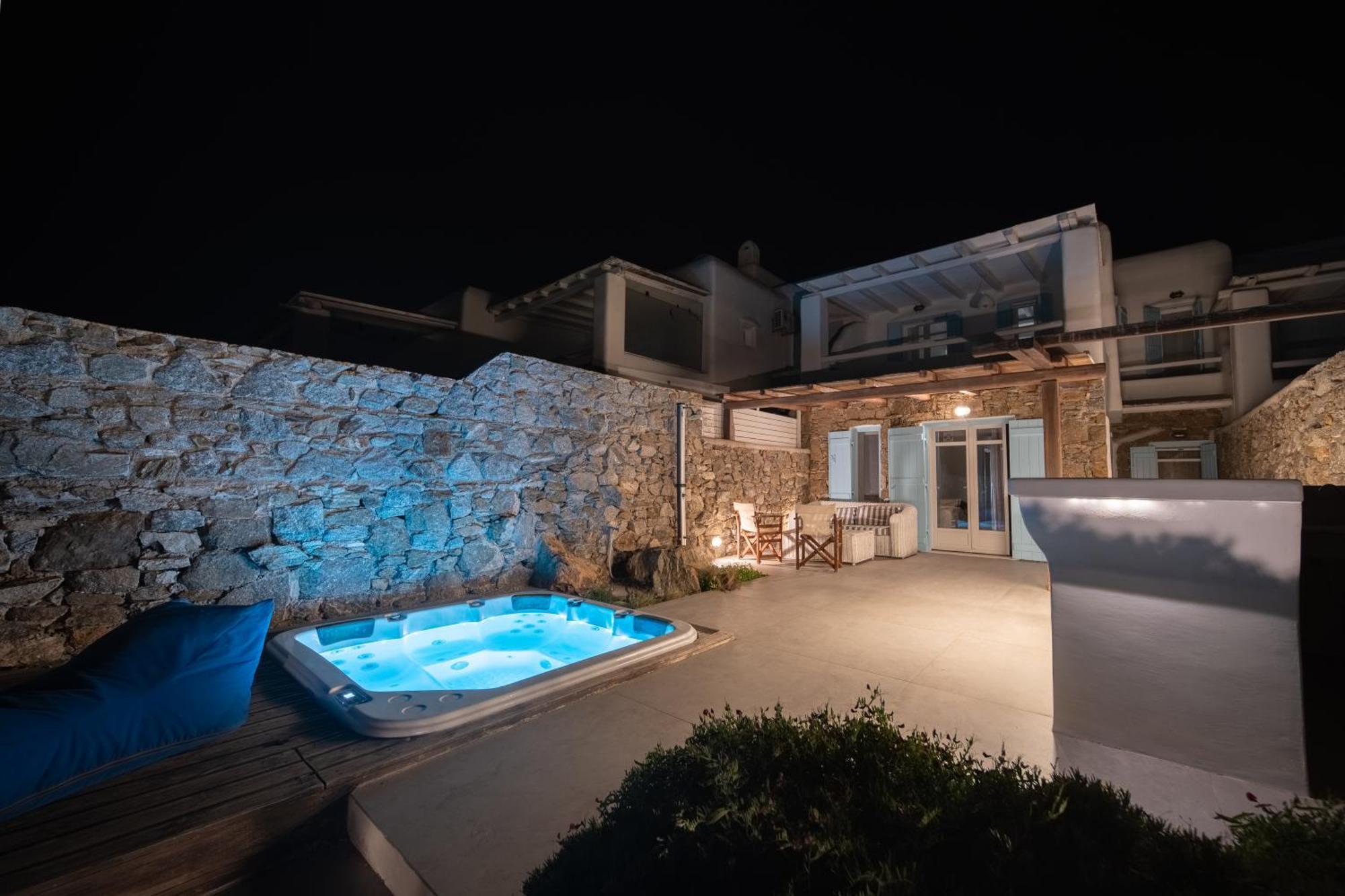 Anasa Private Pool & Jacuzzi 8pax At Panormos Willa Panormos (Mykonos)
